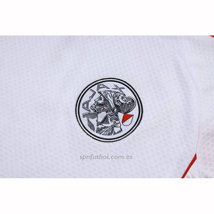 Chandal del Ajax Manga Corta 2025-2026 Blanco - Pantalon Corto